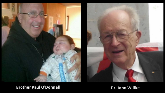 Brother Paul O'Donnell and Dr. John (Jack) Willke